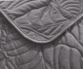 Покрывало из бархата "KARTEKS" 03, 200х220 (серый)