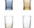 Набор высоких стаканов 4 штуки "SOUND" стекло, высота 15,5 см