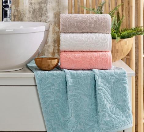 Набор махровых полотенец &quot;PHILIPPUS&quot; 70х140 (1/4 ) PRIME COTTON (A439) OBLAS