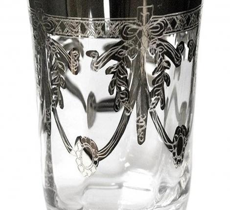 Набор стаканов 6 штук "CRE ART" стекло, высота 12,5 см