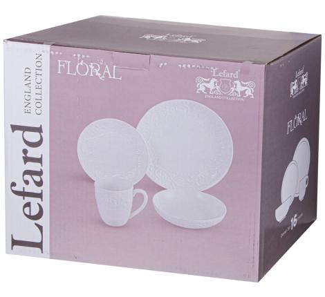 Набор посуды "COMPOSITION" на 4 персоны, 16 предметов