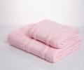Полотенце махровое AMBIELLA "RING" 50x90, розовый