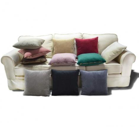 Наволочка декоративная "Sofi de Marko" Оникс №4 Велюр, 45х45