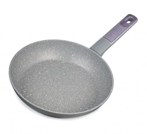 Сковорода "AGNESS" 902-121 с антипригарным покрытием PFLUON MARBLE, диаметр 24 см