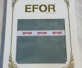 Скатерть EFOR "DORE" 160х220, бирюзовый