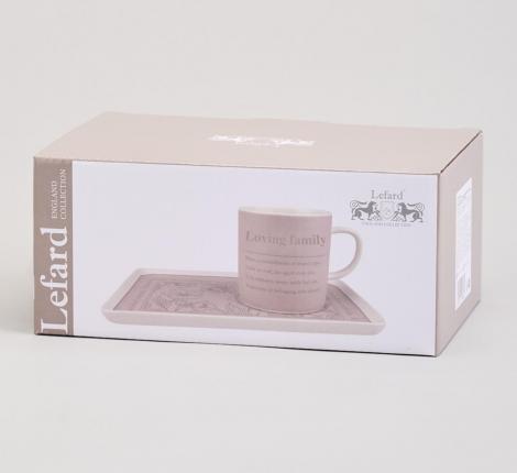 Чайный набор "LOVING FAMILY" на 1 персону, 210 мл