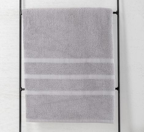 Полотенце махровое &quot;KARNA&quot; CLARIY (70x140) см 1/1, Серый