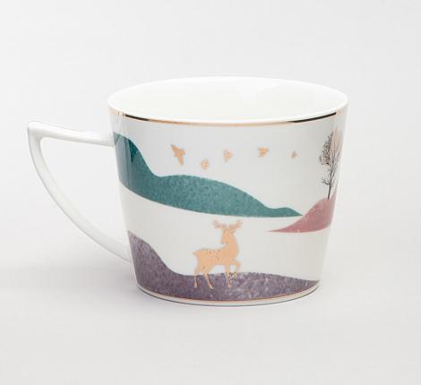 Чайный набор "TOP STYLE" 165-599 на 2 персоны, 4 предмета (250 мл)