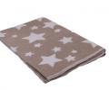 Одеяло Хлопок100% Звезды бежевый 10-7, 100x140