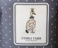 Фартук с пропиткой "FAMILY FARM" Кайма 60х70 см, графит
