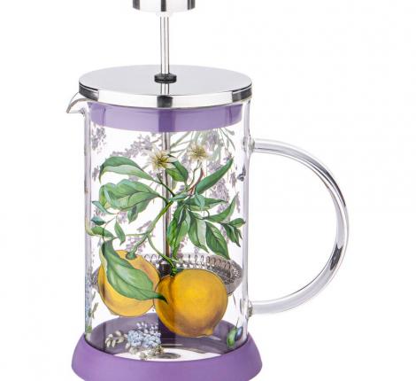 Френч-пресс "ПРОВАНС ЛИМОНЫ" 894-119, 600 мл