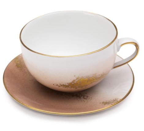 Чайная пара "HORIZON" 200 мл, лиможский фарфор