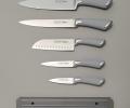 Набор кухонных ножей "МОНБЛАН" с магнитным держателем 911-042, 6 предметов