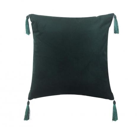 Наволочка декоративная "Sofi de Marko" Кэтрин (малахит) Велюр, 45х45 