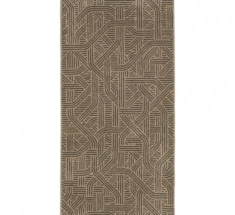 Полотенце махровое Leitner "CONFUSION" 50х100, бежево-коричневый