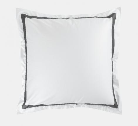 Наволочка с широкой отделкой "ALPINE GRAPHITE ALLURE GRASS" Мако-Сатин, 70х70 (2шт)