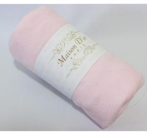 Простыня на резинке махровая с наволочками &quot;Maison D'or&quot; DUZ (розовый), 180х200