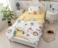 Постельное белье детское с одеялом &quot;Sofi de Marko&quot; Смайл (желтый) Сатин, 1,5 спальный