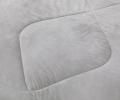 Постельное белье с одеялом "Sofi de Marko" Энрике (светло-серый) Велюр, 1,5 спальный