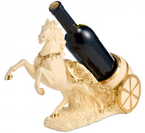 Подставка под бутылку "ЛОШАДЬ", 40,5*13,8*21 см