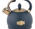 Чайник со свистком "ТЮДОР" 937-841, 3,0 л (ночной синий)
