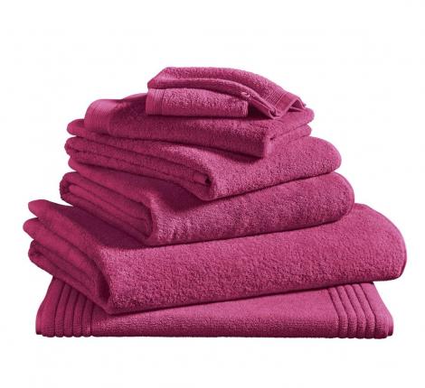 Полотенце махровое "Blanc des Vosges" UNI CYCLAMEN (фиолетовый), 100х150