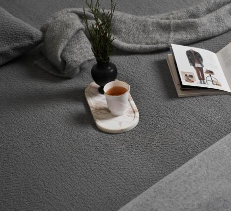 Покрывало Luxberry "MOON BEAN" 200х220, серый/люрекс