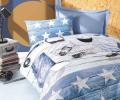 Постельное белье подростковое &quot;Cotton Box&quot; Modus Ранфорс 1,5 спальный, голубой