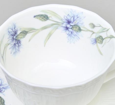 Чайная пара "ВАСИЛЬКИ" 760-828, 330 мл