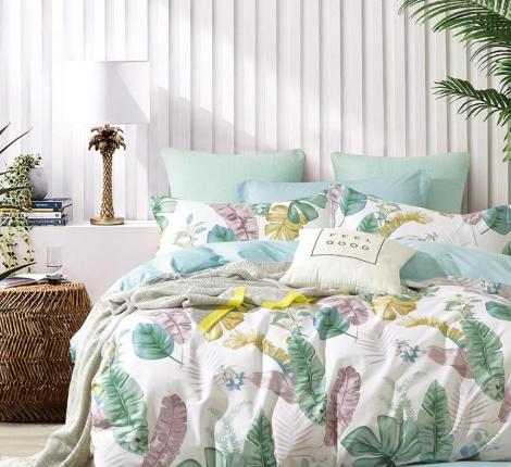 Постельное белье "Cristelle" Amante AM01-127 Сатин, 1,5 спальный