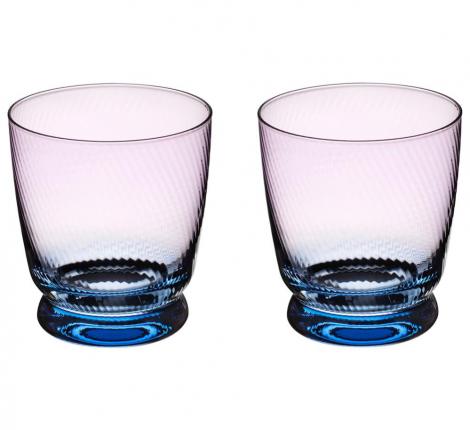 Набор стаканов 2 штуки "TWIST&SHINE" PURPLE, 360 мл