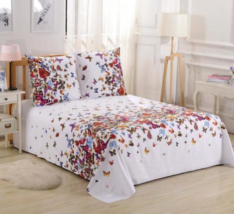 PCR-163 Простынь сатин печатная, 160x220