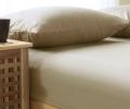 Простыня сатин SOHO collection (светло-бежевый), 240х260