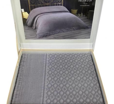 Покрывало "Maison D'or" LA MESMO  240х260, антрацит