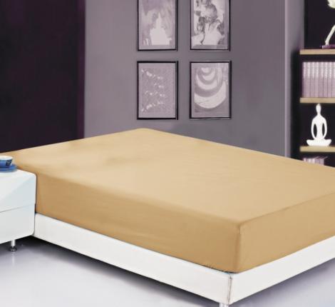 Простынь сатин на резинке (PRC-R-23), 200x200