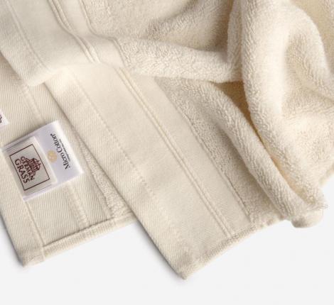 Полотенце махровое "CREAM BALANCE GRASS", 80х150