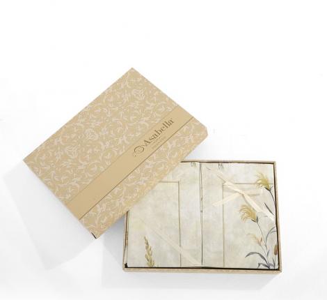 Постельное белье "Asabella" 2353-6 Сатин, Евро