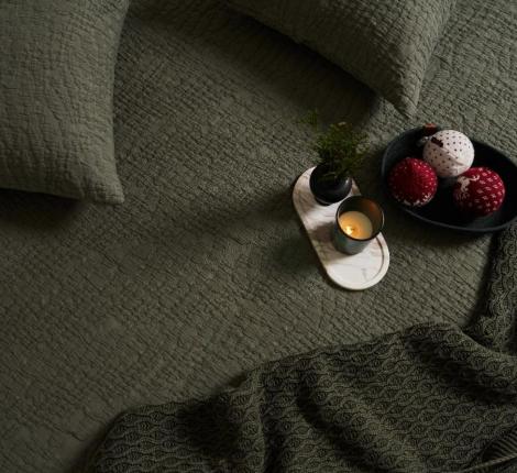 Покрывало Luxberry "TREE BARK" 200x220, зелёный