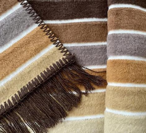 Плед хлопковый Райтекс "ПАРКЕТ", 200х220