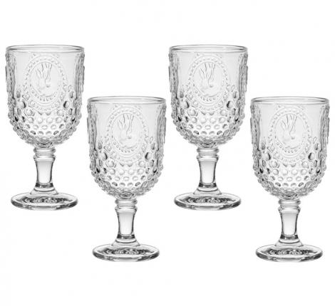 Набор бокалов для вина 4 штуки "SUNDAY", 280 мл