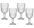 Набор бокалов для вина 4 штуки "SUNDAY", 280 мл