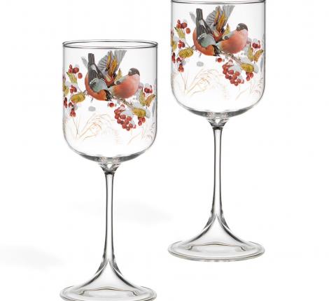 Набор бокалов 2 штуки "СНЕГИРИ" 887-474, 450 мл