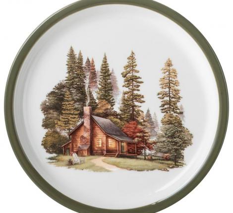 Тарелка десертная "FAMILY HOUSE", диаметр 17 см