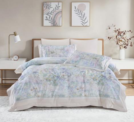 Постельное бельё "Asabella" 2459-6 Фланель, Евро