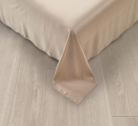 Простыня однотонная "Famille" PTO-9 Тенсел, 240х250