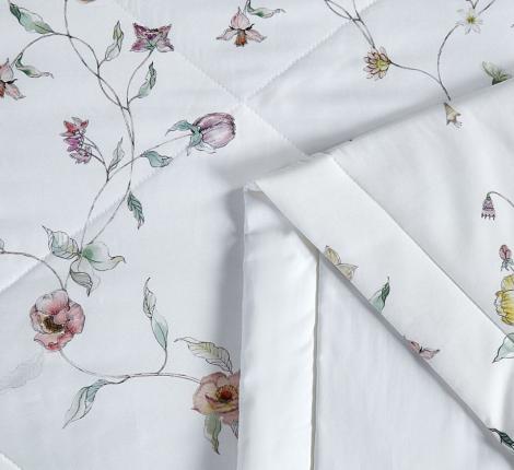 Постельное белье с одеялом "Asabella" 2231-2OSP Мако-Сатин, Семейный