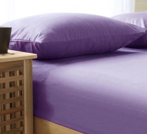 Простыня сатин SOHO collection (сиреневый), 240х260