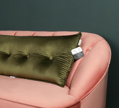 Подушка декоративная "Sofi de Marko" Вивиан (хаки) Велюр, 45х90