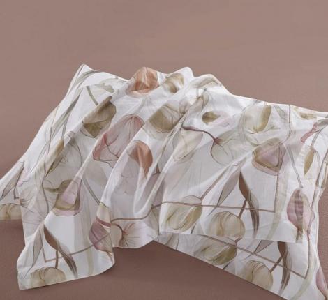 Постельное бельё с одеялом "Asabella" 2346-OSPS Сатин, 1,5 спальный