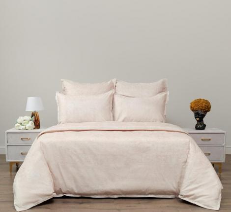 Постельное белье "Sofi de Marko" Стефани (бежевый) Сатин, Семейный